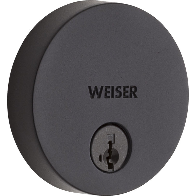 Weiser Uptown Grade 1 Single Cylinder Deadbolt with Smartkey® & Reviews
